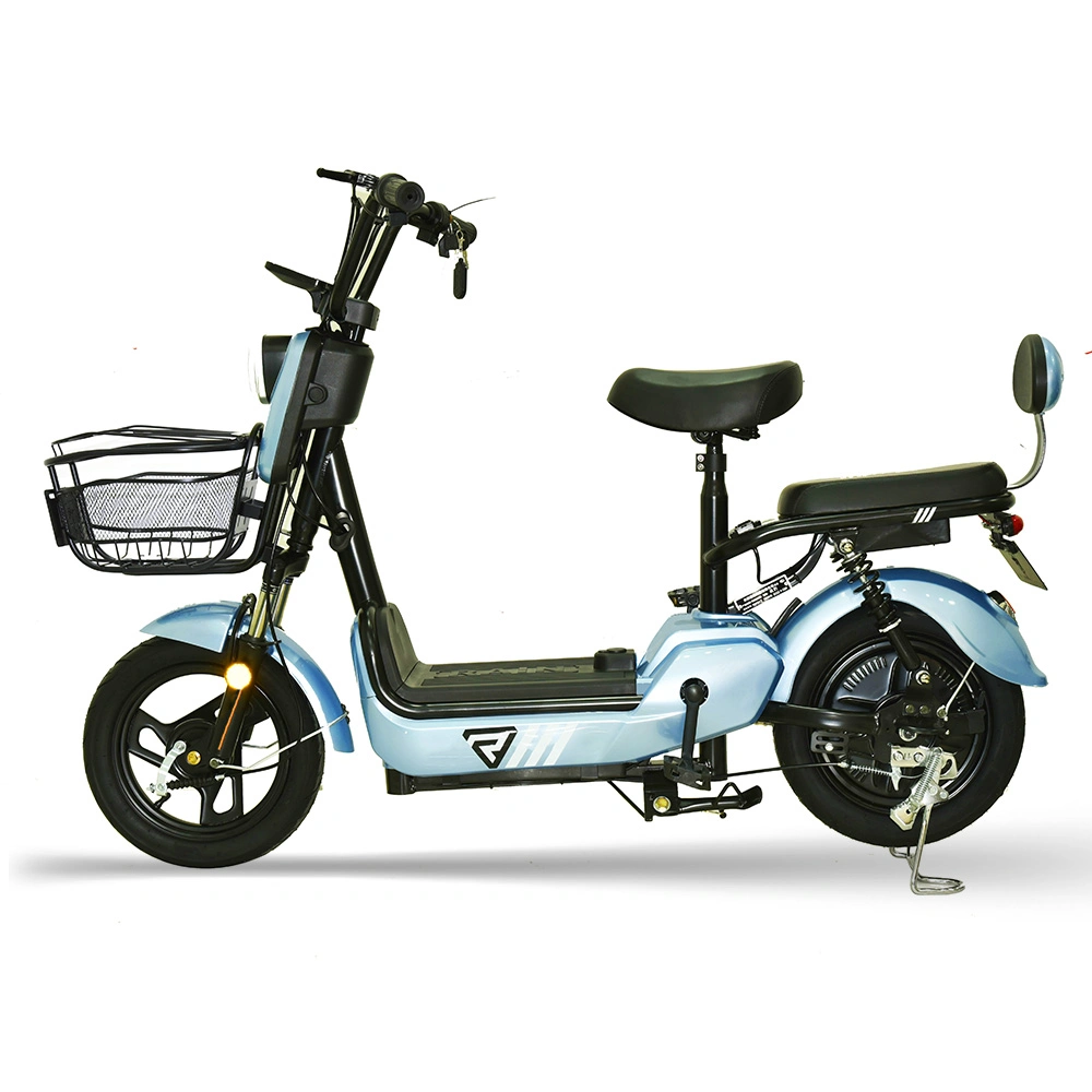 China Factory 14-Inch Steel Frame Electric Scooter Bicycle for Adult