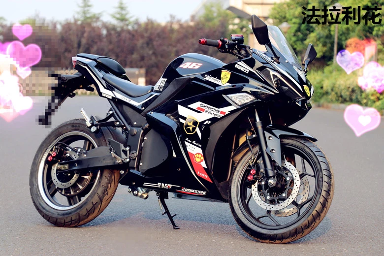 High Speed Electric Sport Racing Motorcycle Motorbike