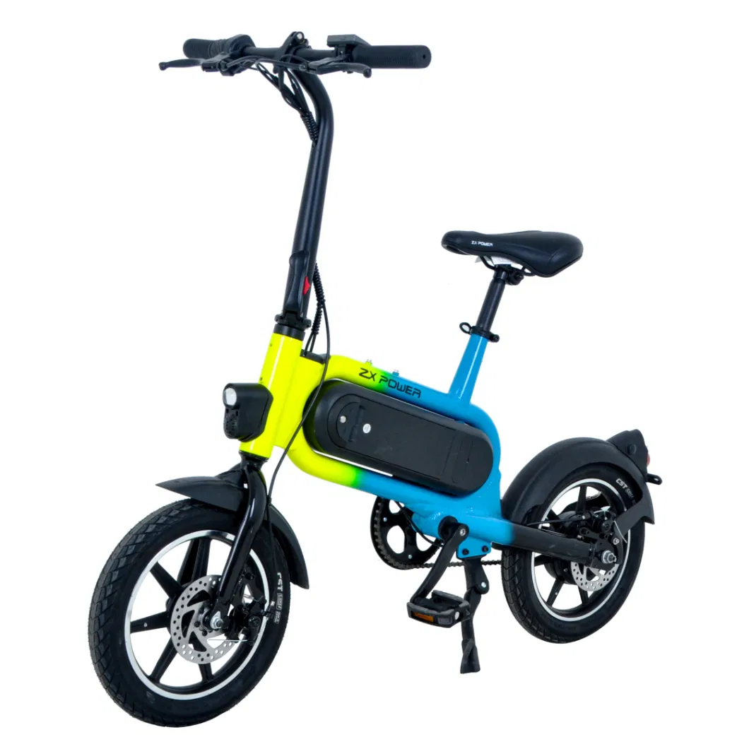 14-Inch ODM Aluminum Alloy One-Wheel 250W Portable Electric Power-Assisted Bicycle