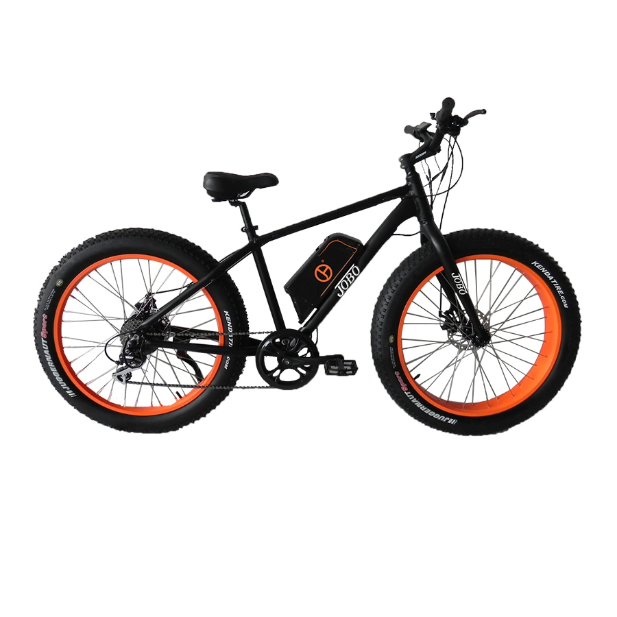 Electric Mountain Bike with Suspension Crank Mot Fatbike