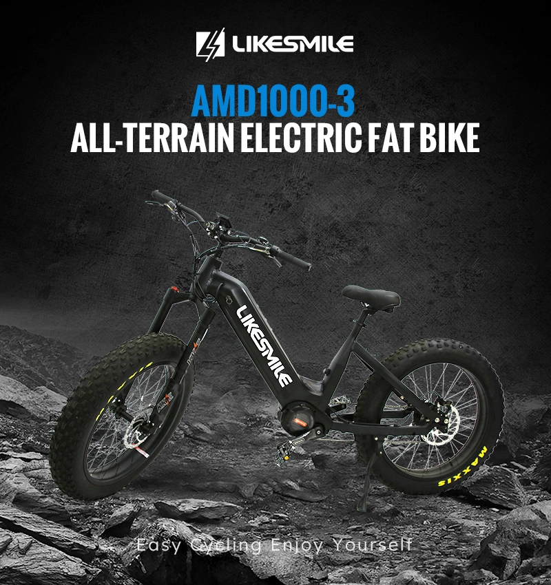 Electric Mountain Bikes with Full Suspension 48V 1000W 30ah, Directly From The Manufacturer