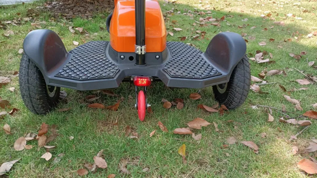 Hot Sell Elder Scooter with Front Basket 350W 500W Motor Bike Electric Scooter 3 Wheels