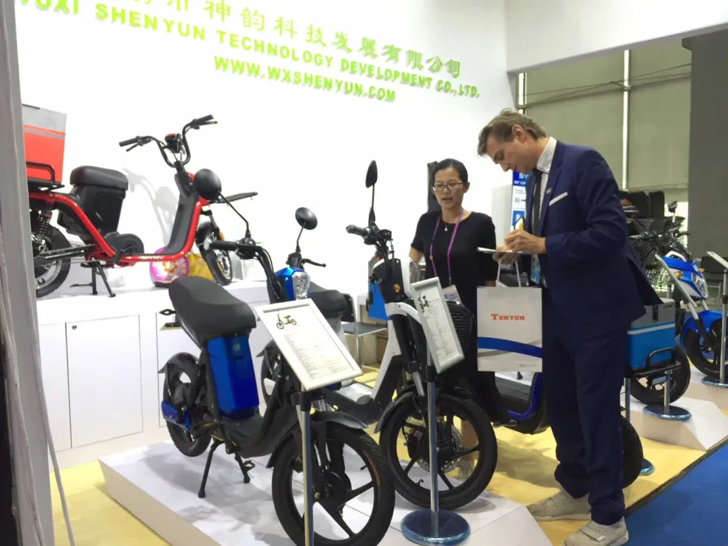 Shenyun 2022 EV Moped Fast Food Electric Delivery Scooter with 120km Long Distance Powerful 800W 1200W Electric Motorcycle EEC 2 Wheel E Bike