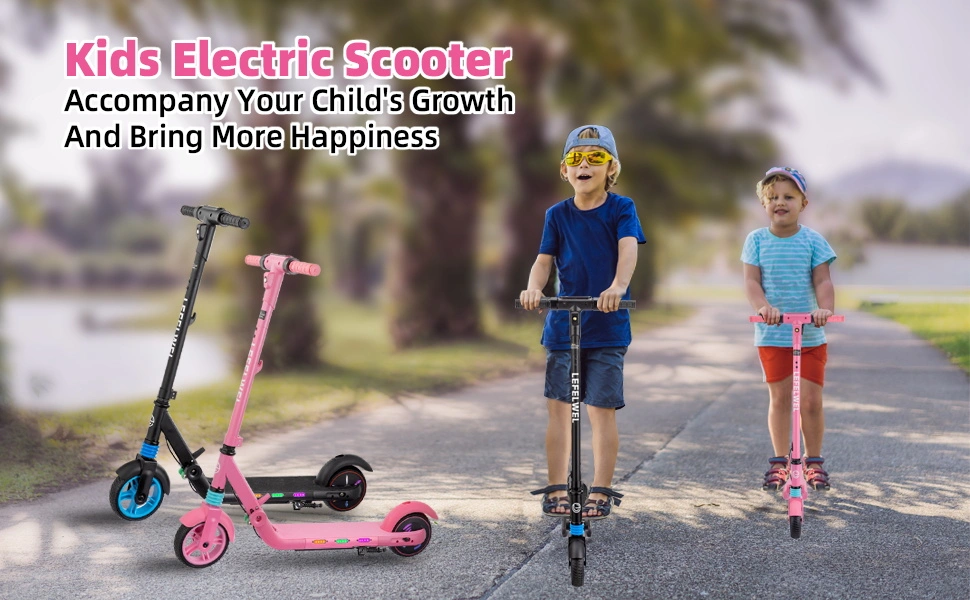 Easy Travel Electric Scooter 6-12 Years Old Child Electric Scooter 10km Endurance