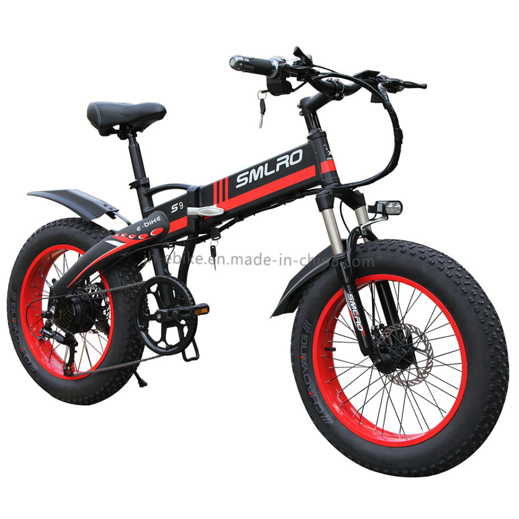 Dropshipping 48V10ah Electric Bicycle Battery Electric Bicycle 350W Fat Electric Bicycle 20inch