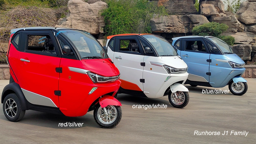 EEC L2e 1500W 3 Wheel Enclosed Electric Cabin Scooter