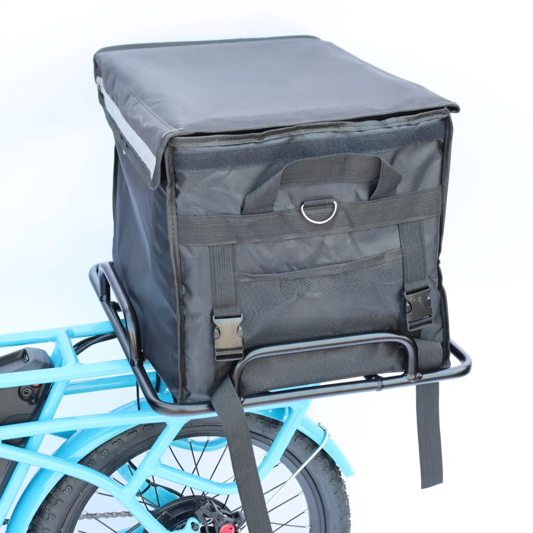 Dual Batteries Electric Delivery Bike Cargo Ebike for Delivery Food