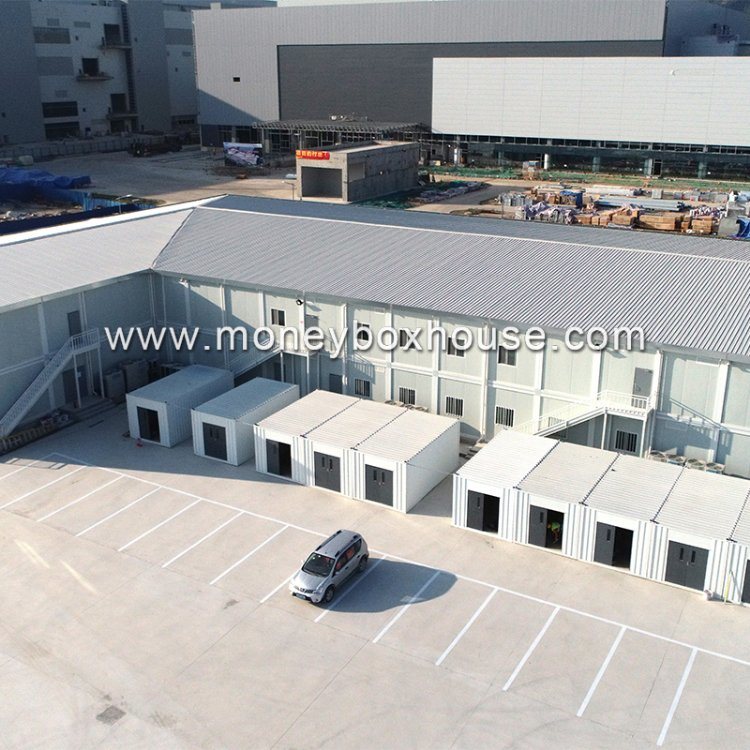 Multiple Storeys Modular Prefabricated Steel Structure Sandwich Panel Economic House