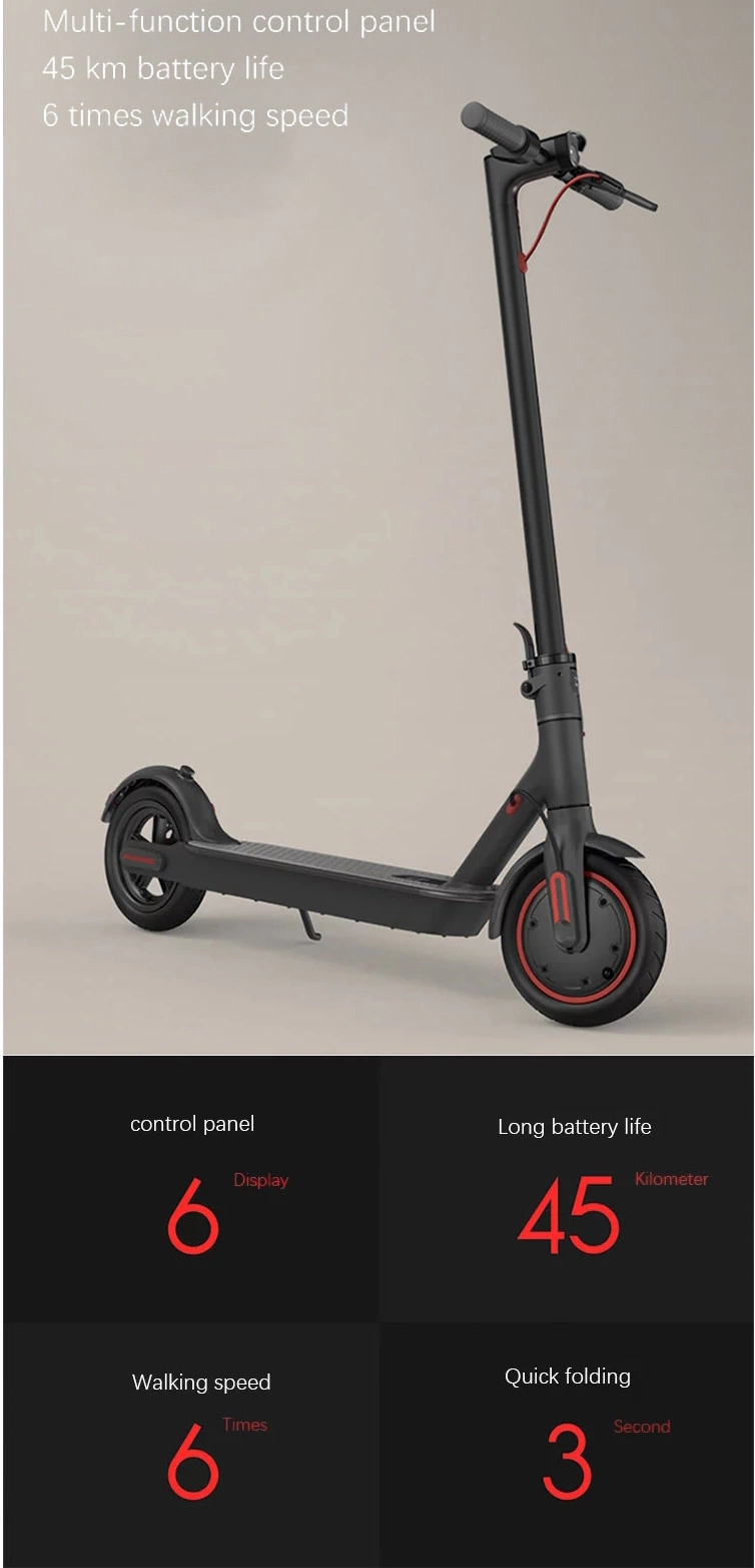 Electric Scooter 350W E Scooter Germany 2 Wheel Electric Scooter for Adults