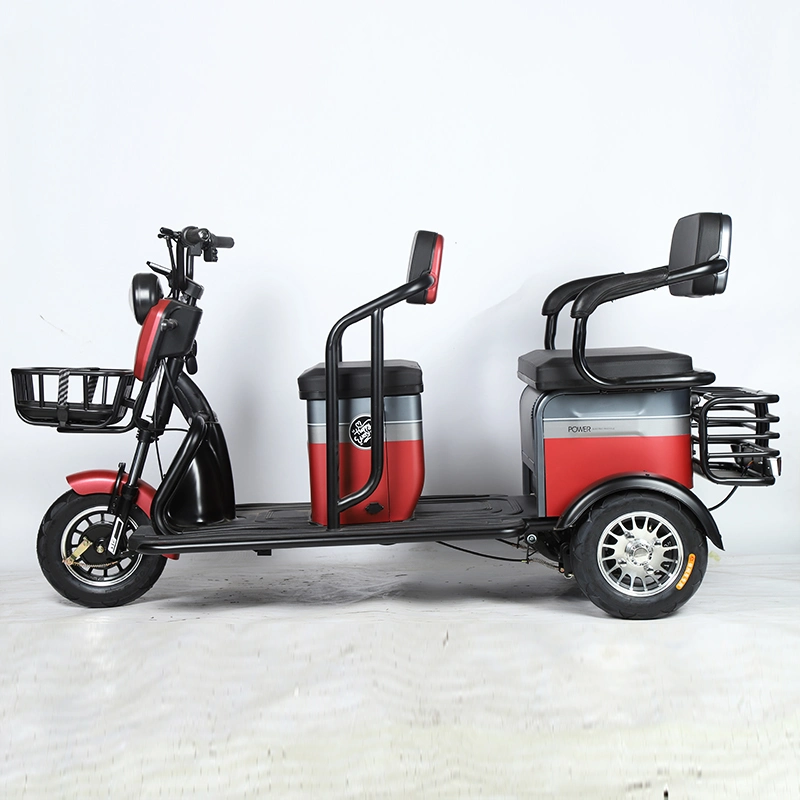 Cheap Tricycle Electric Three Wheeler with 27h 700W Motor Tricycle Bicycle