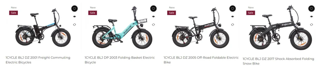Fat Tire 20 Inch Foldable City Electric Bike Newest Model Foldable High Speed Powerful Motor Electric Bicycle Price Best Electric Mountain Bikes