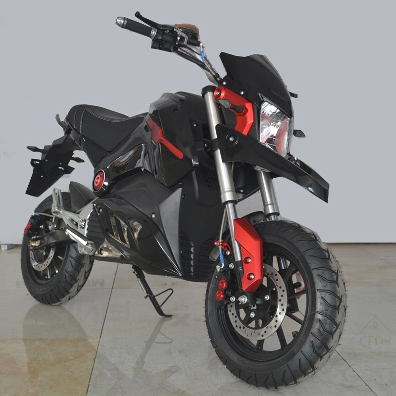 EEC Adult 72V20ah High Speed and Long Distance Electric Motorcycle with 2000W