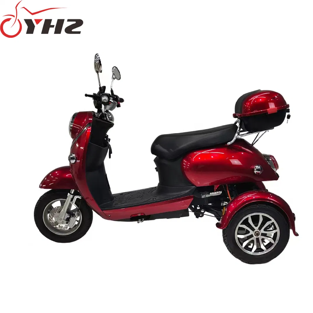 The Elderly Diabled Economical Electric Scooter 650W Three Wheels Bike with Box