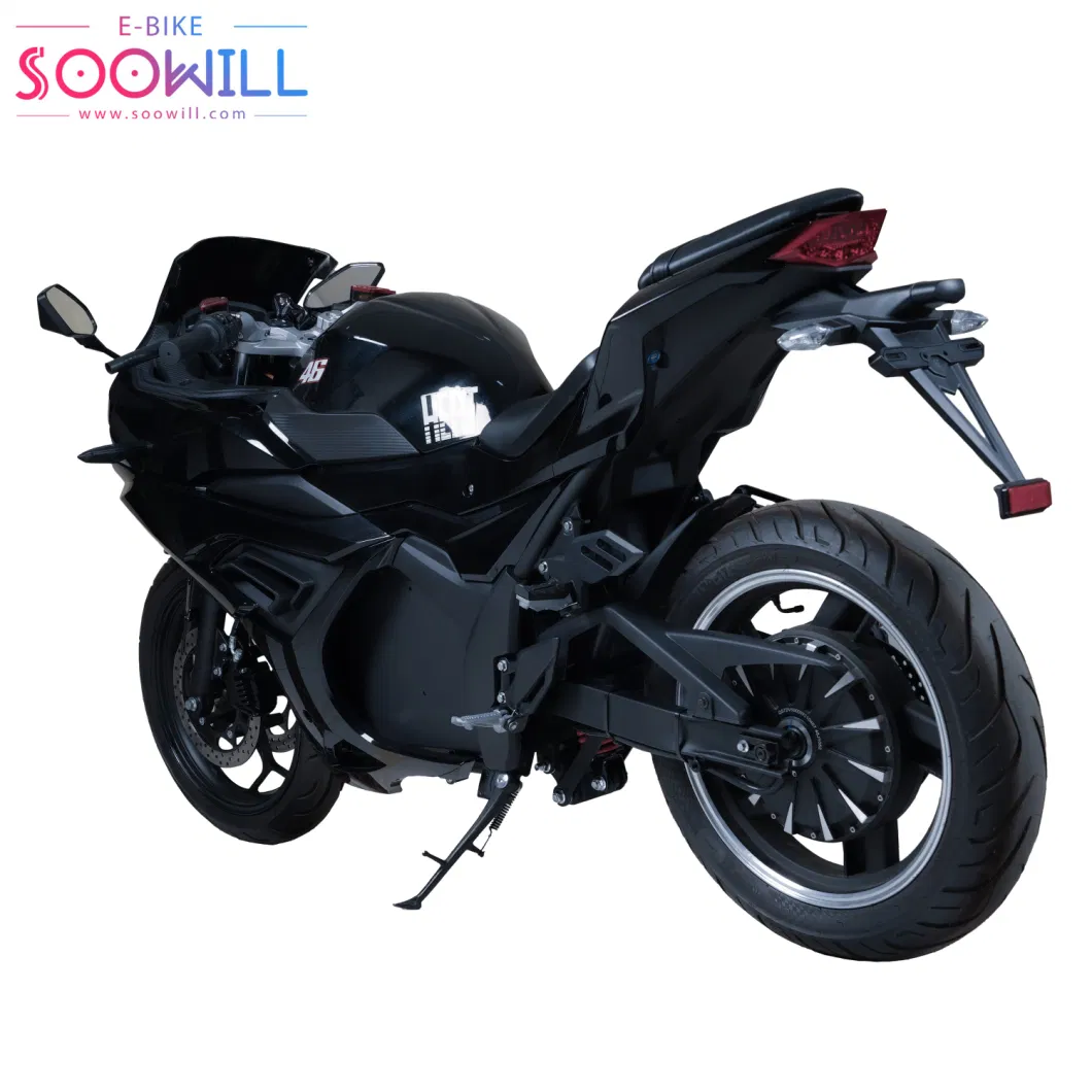 10000W Electric Motorcycle EEC Fashion Scooter E-Bike Scooty with 72V160ah Lithium Battery R1