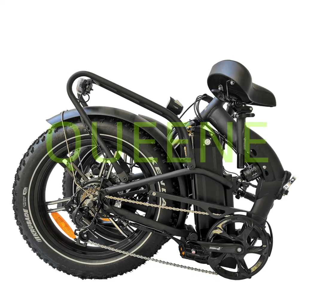 Full Suspension Frame Design Electric Bicycle Moped Ebike Electric Cruiser Bicycle for Women