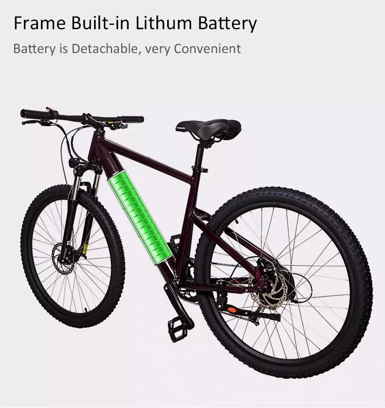 48V13A 500W Rear Motor Electric Bike, Electric Bike Kit, Fat Electric Mountain Bike