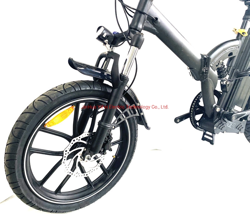 Sii En15194 TUV for Israel Lithium Battery Electric Fold up Frame Bike Electric Foldable Bicycle