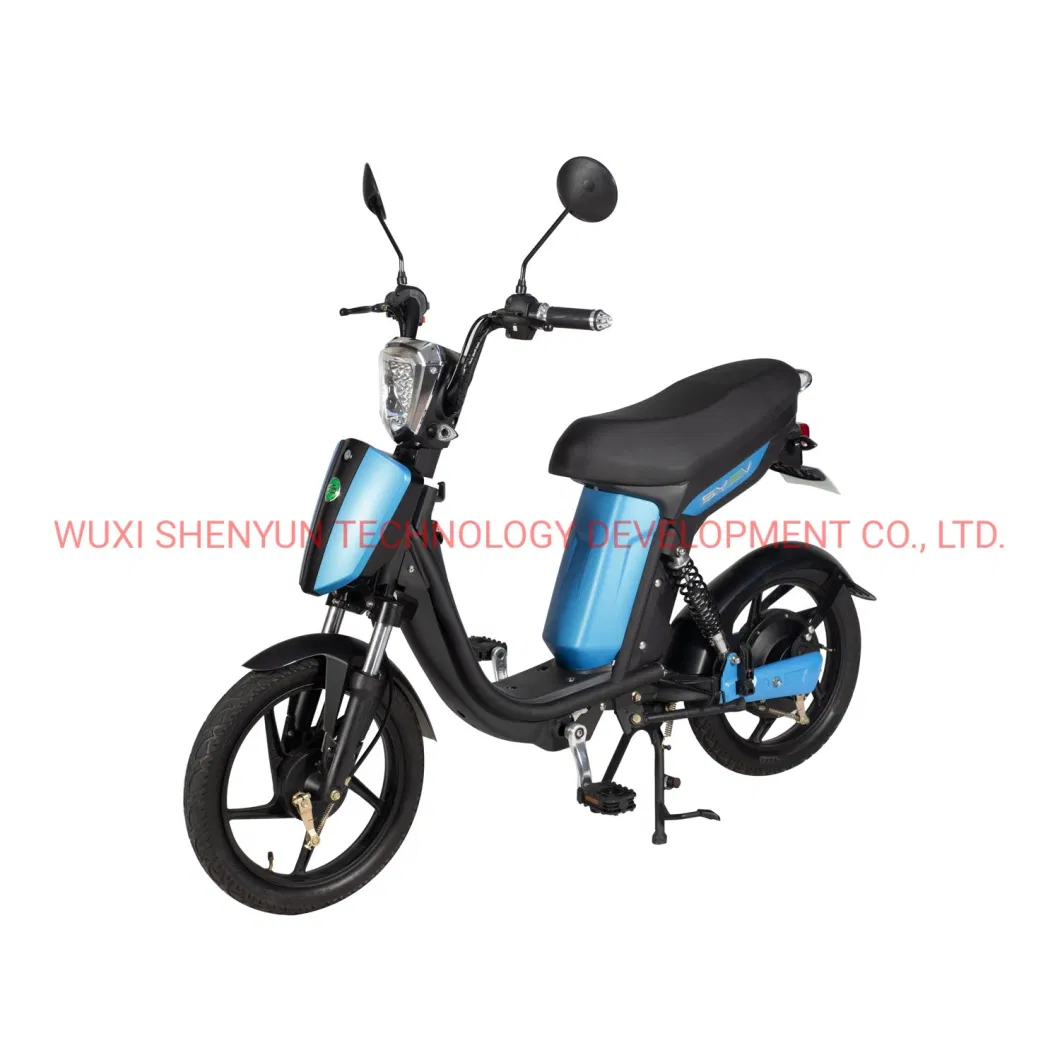 Shenyun 48V 350W Big Power Adults Electric Scooter with Pedals CE Certification