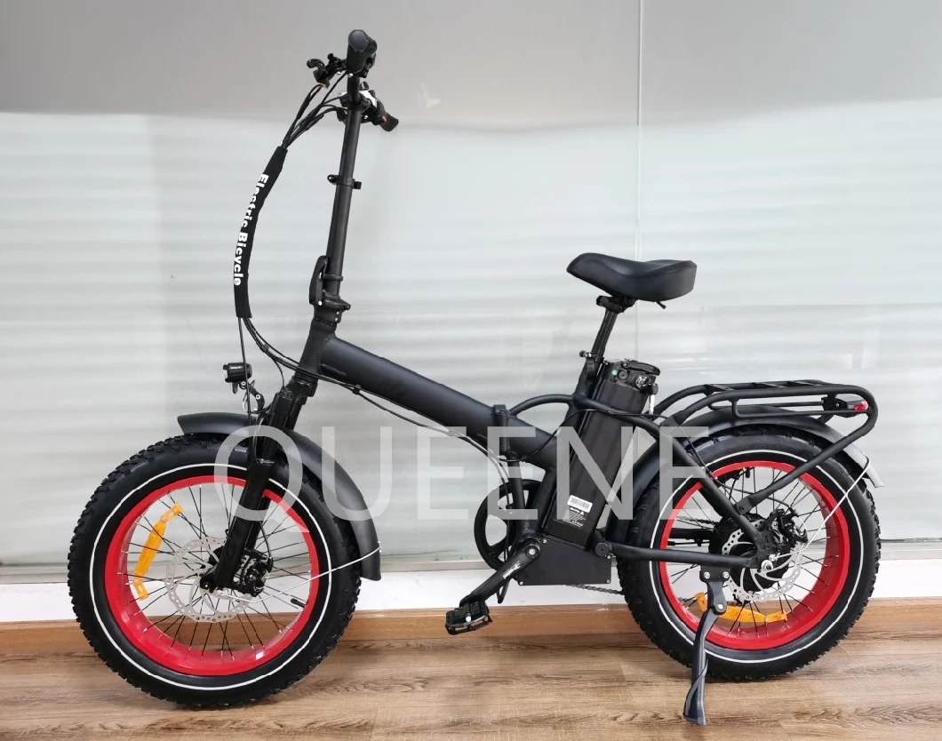 Adjustable Fat Tire Electric Bike Ebike Folding Electric Bicycle Chopper Electric Bike