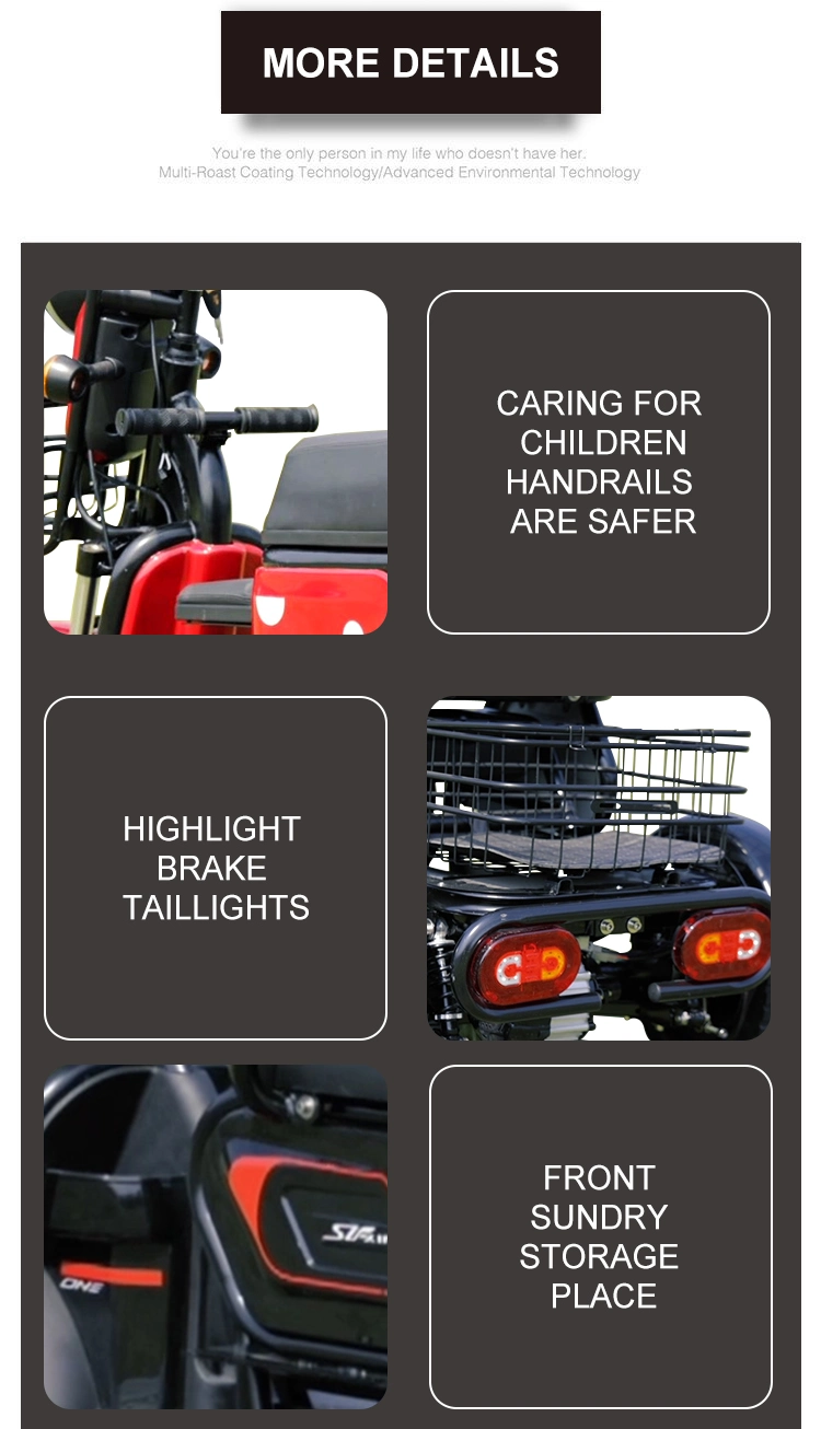 Long Battery Life 35-85km Endurance Logo Can Be Customized Sitting Electric Tricycle Seniors