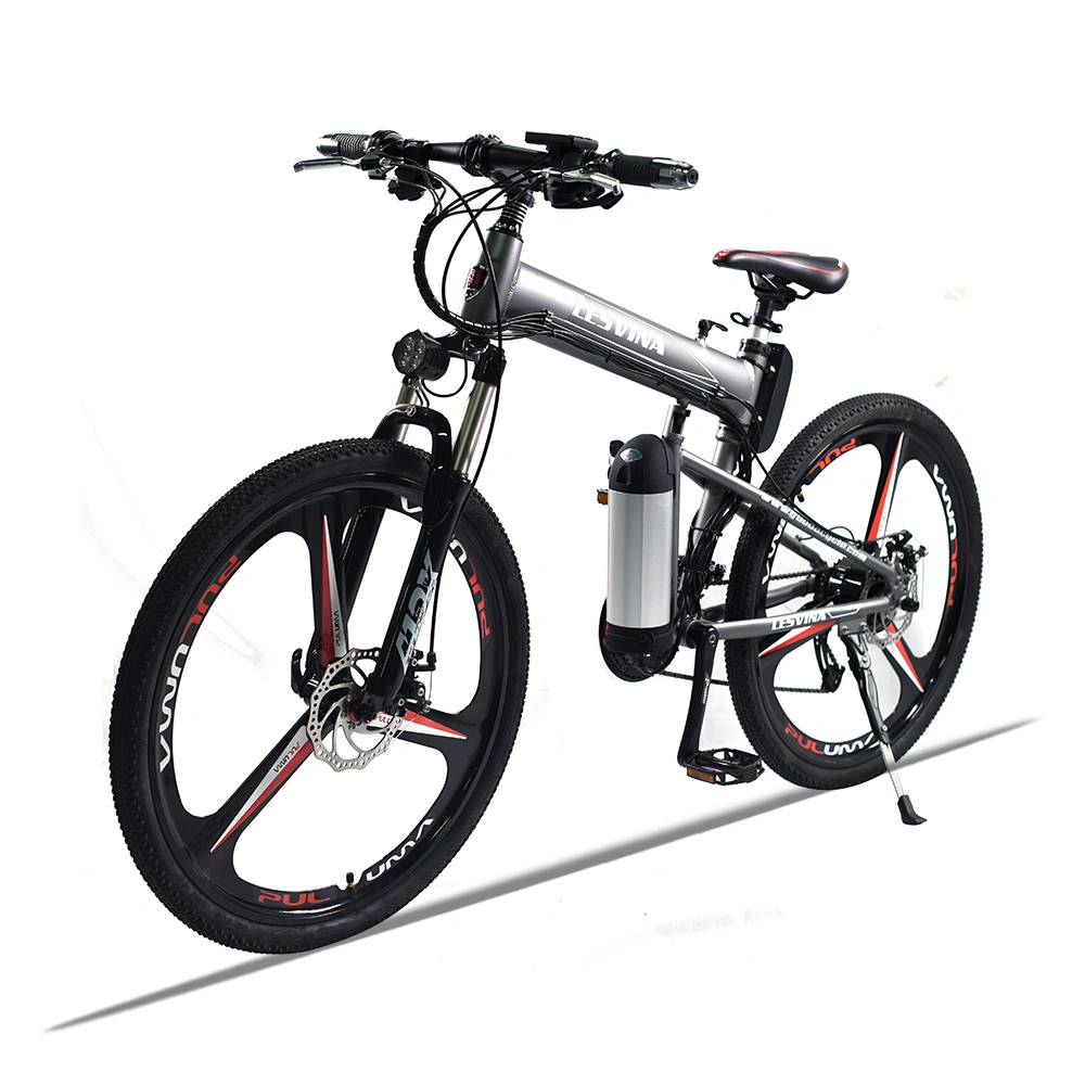 Lithium Battery Foldable Electric Bike with 3 Knife Rim Ebike