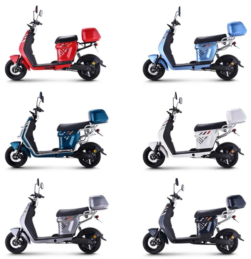 Saige Mini Road Electric Motorcycle Scooter 350W 2 Wheelers EV for Adult Two Wheel Electric Bicycle Mobility Scooter