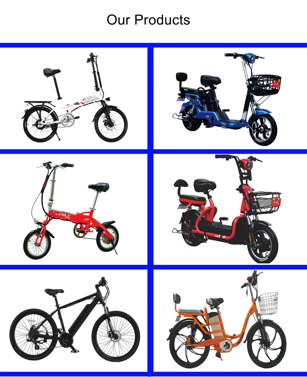 2023 Latest 250W Range 55km Adult Detachable Foldable Electric Bike Bicycle