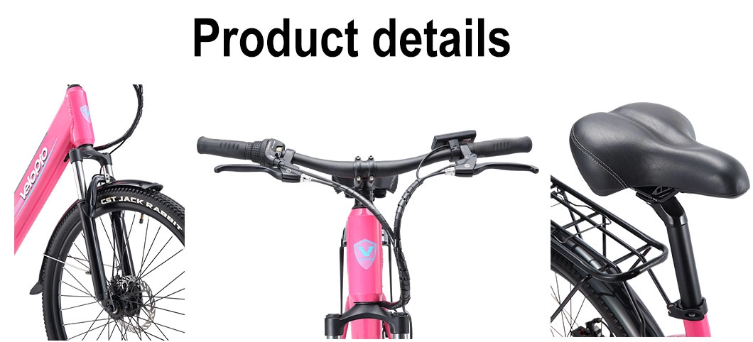 26 Inch Wholesale Adult Bicycle City Electric Bike for Woman