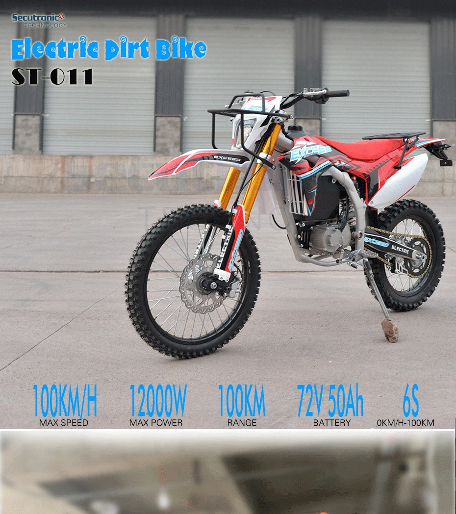 2023 E Pit Bike Pitbike Electrica Motocross Classic off Road Moto Electtrica off-Road Electric Motorcycle Adult for Sale