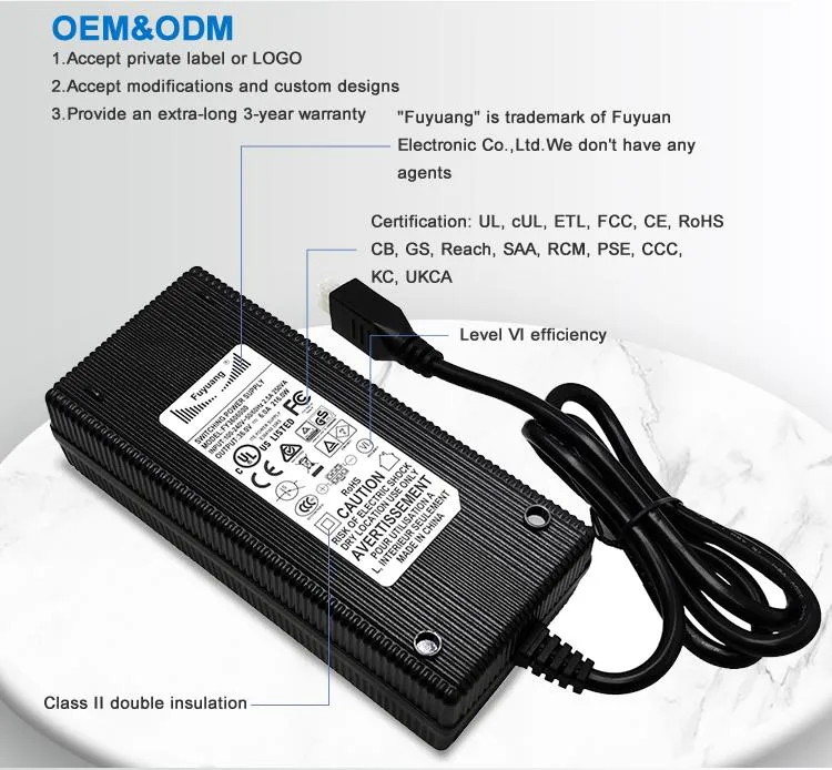 58.8V 2.5A 150W Ebike Scooter Li-ion/Lithium Battery Charger