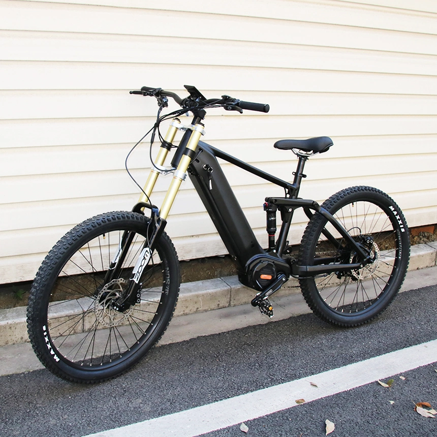 27.5&quot; Commuter/Enduro Electric Bicycle 48V 1000W Electric Mountain Bike Full Suspension Dirt City E Bike