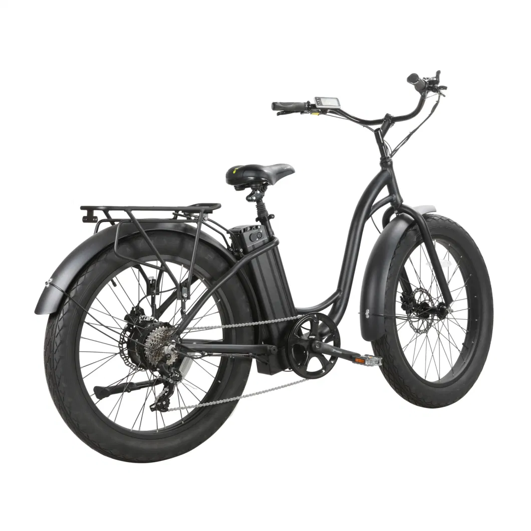 New Model 26&quot; Powerful Fat Tire Electric Bicycle with 48V 500W