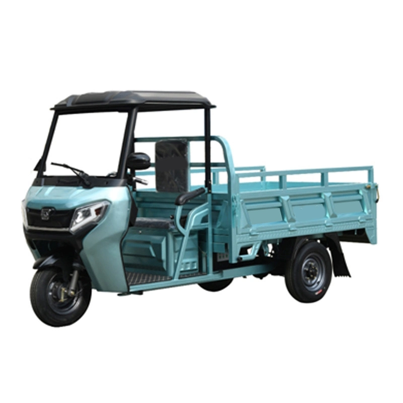 Powerful 1500W 60V Heavy Loading Electric Tricycle Motorized Rickshaw Truck for Sale