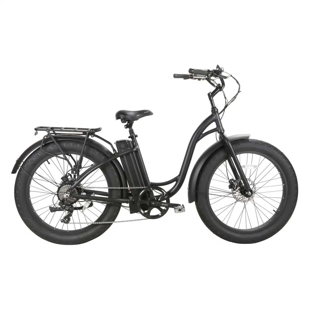 New Model 26&quot; Powerful Fat Tire Electric Bicycle with 48V 500W