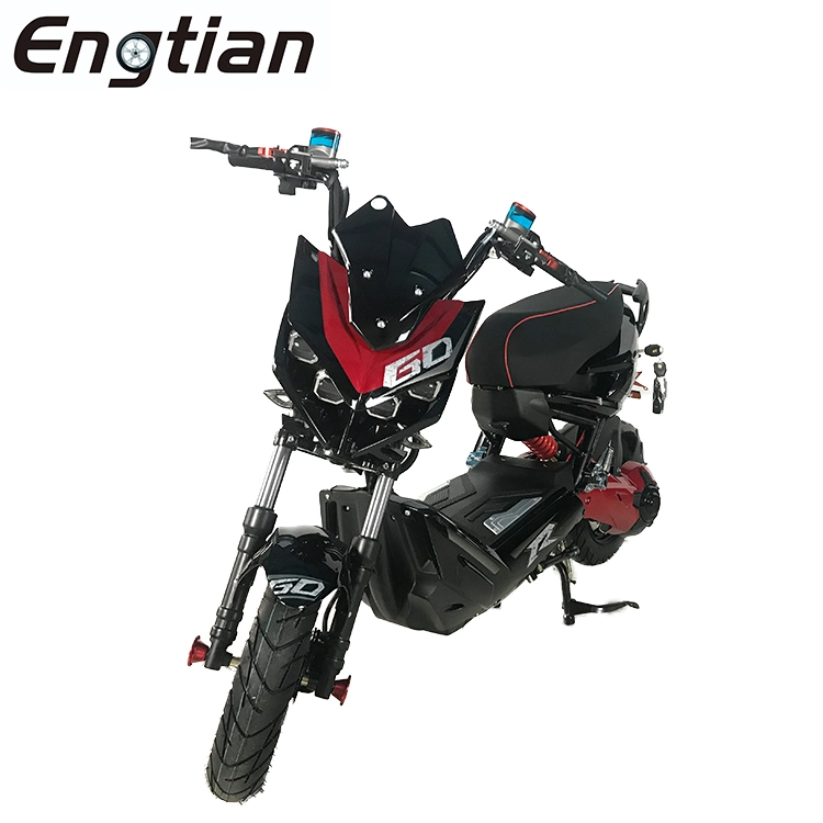 Engtian Hot Sale 2 Person High Speed Powerful Mobility Scooter Fast Powerful Electric Motorcycle High Quality CKD