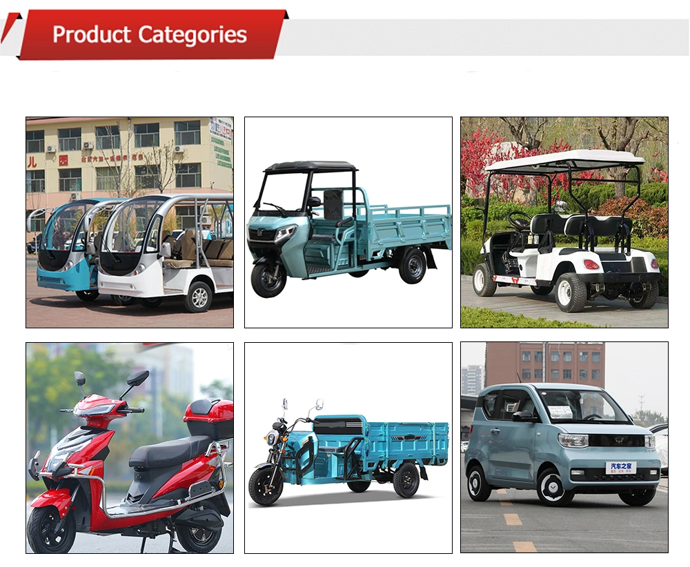 Powerful 1500W 60V Heavy Loading Electric Tricycle Motorized Rickshaw Truck for Sale