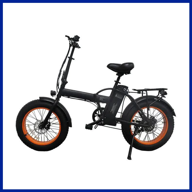 Fat Snow Electric Bike with Rear Motor