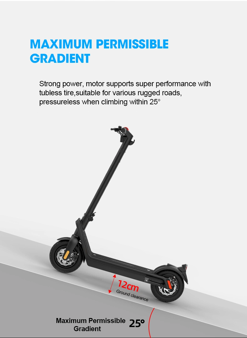 10&quot; Foldable 2 Wheel Fast Electric Scooter Adult Electric Mobility Scooters