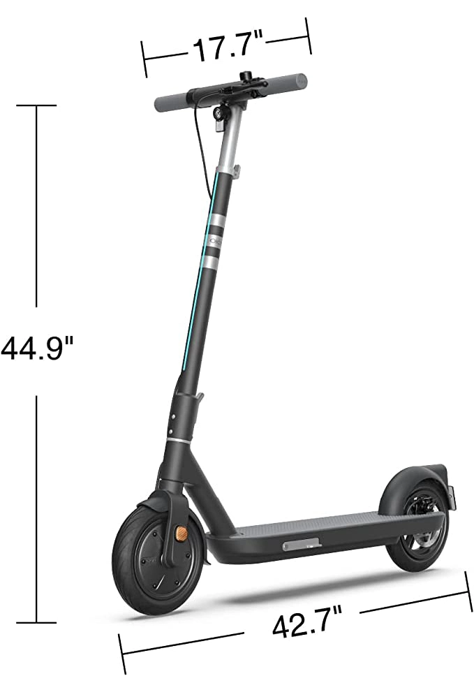 Electric Kick Scooter - 18.6-50 Miles Range &amp; 15.5-20 Mph, Dual Brakes - Commuter Electric Scooter for Adults &amp; Teens