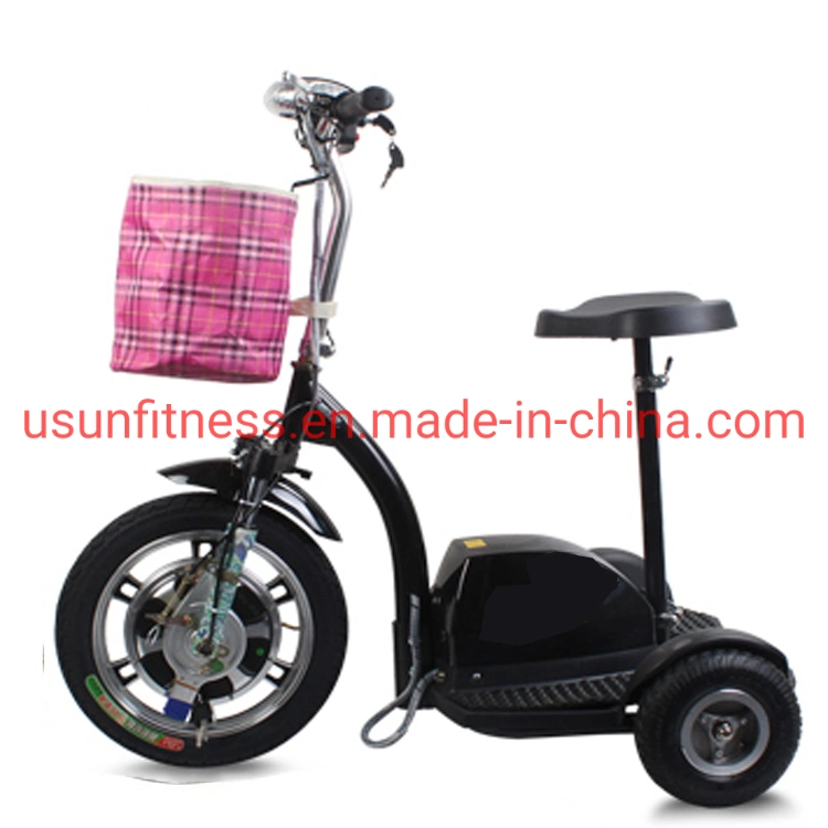 3 Wheels Electric Mobility Scooter Folding E-Scooter Tricycle Electric Bicycle E Scooters with CE