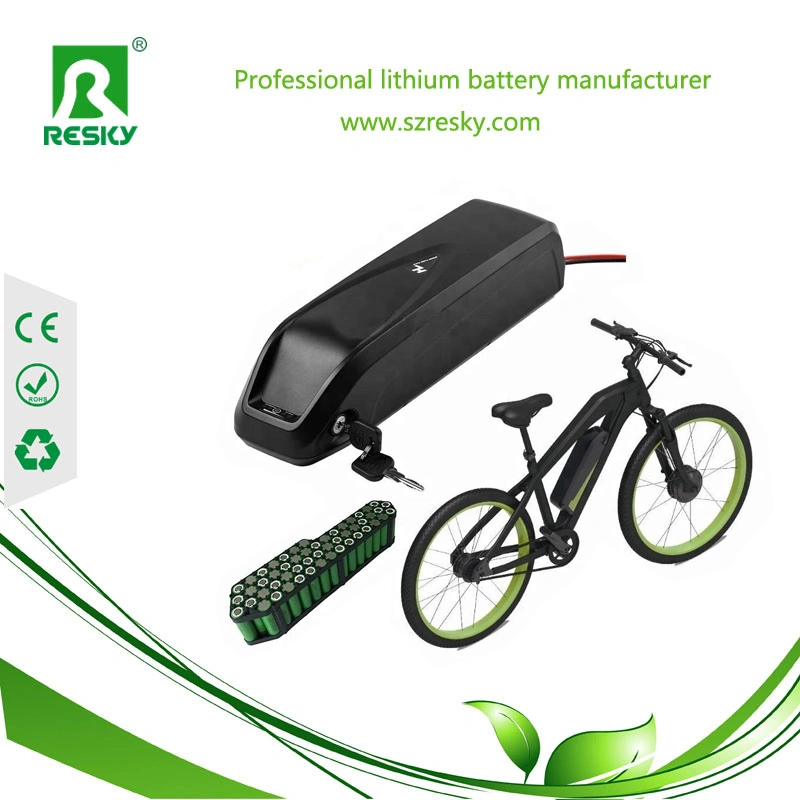 Downtube 36V 10ah Li-ion Battery for 350W Electric Bicycle