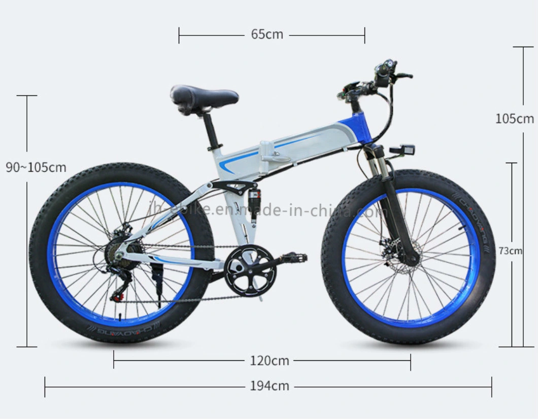 Dropshipping 26inch Electric Bicycle 350W Electric Bicycle 48V Folding Electric Bicycle Battery