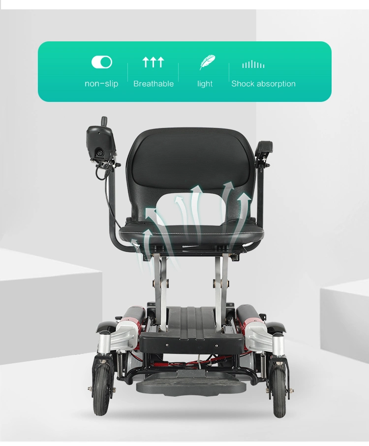 Electric Folding Four Wheel Scooter for The Elder or Disabled Mobility Scooter