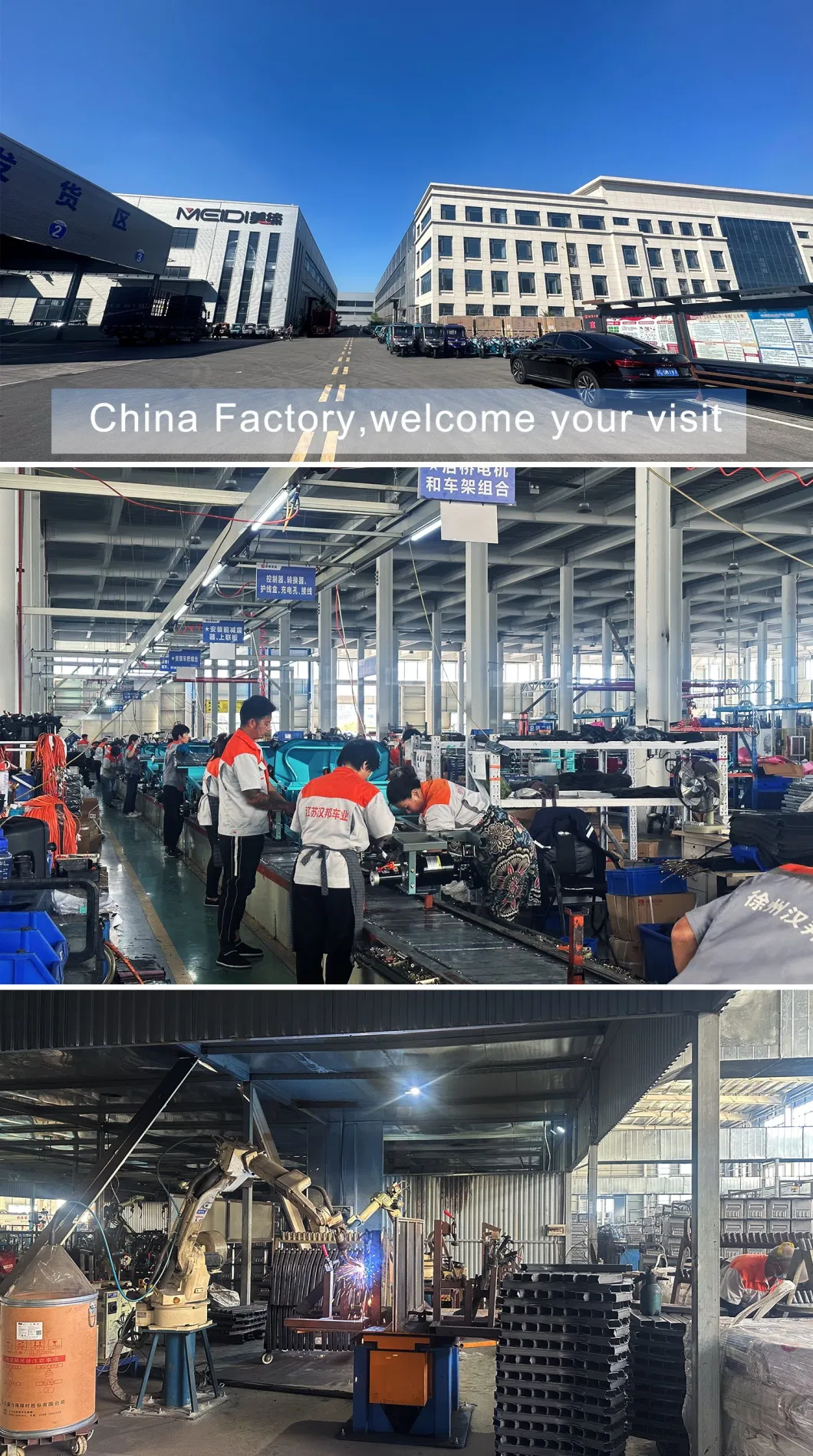 Meidi China Factory LHD 1000W Closed Cabin Type Electric Vehicle Three Wheel Motorcycle Cargo Tricycle