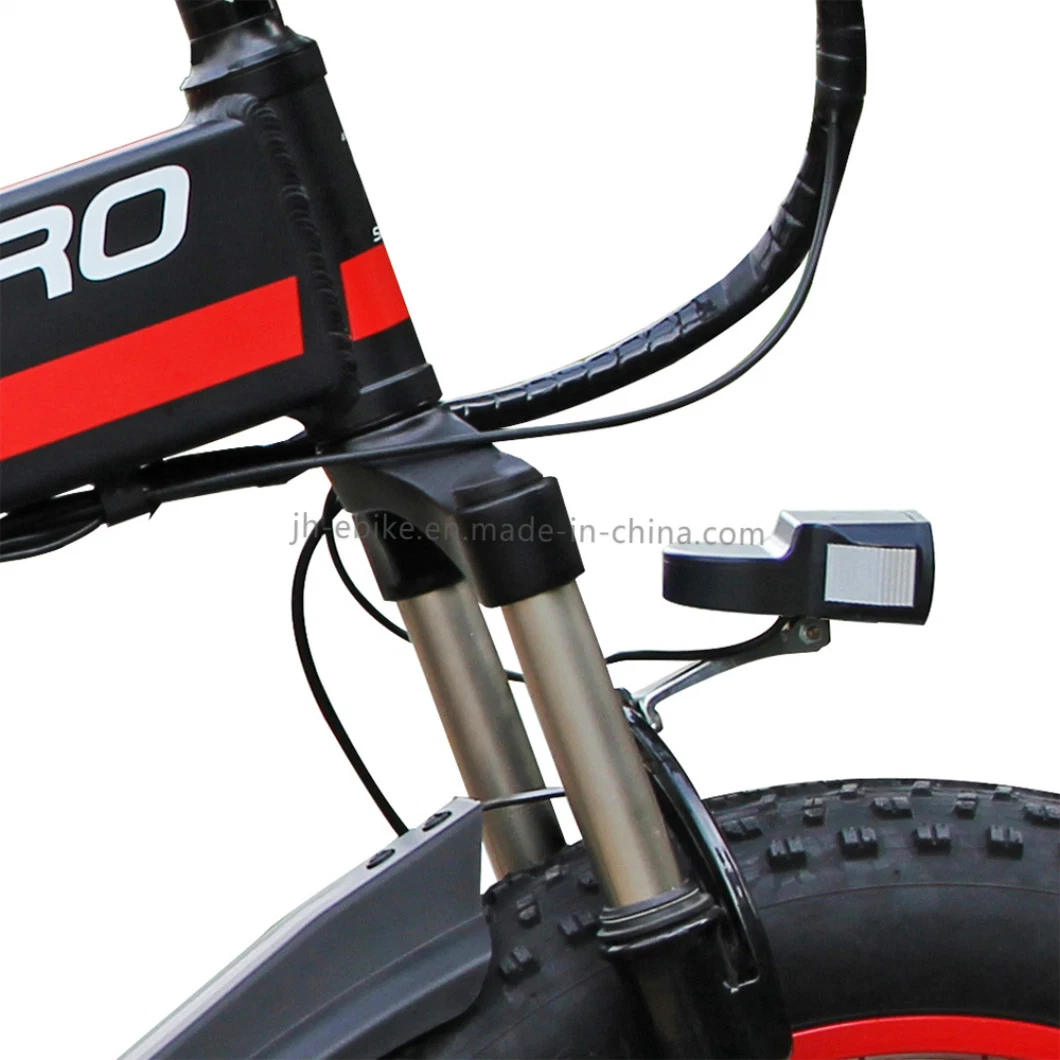 Dropshipping Folding E Bike Fatbike 20 Inch 750W Fat Tyre Electric Cycle