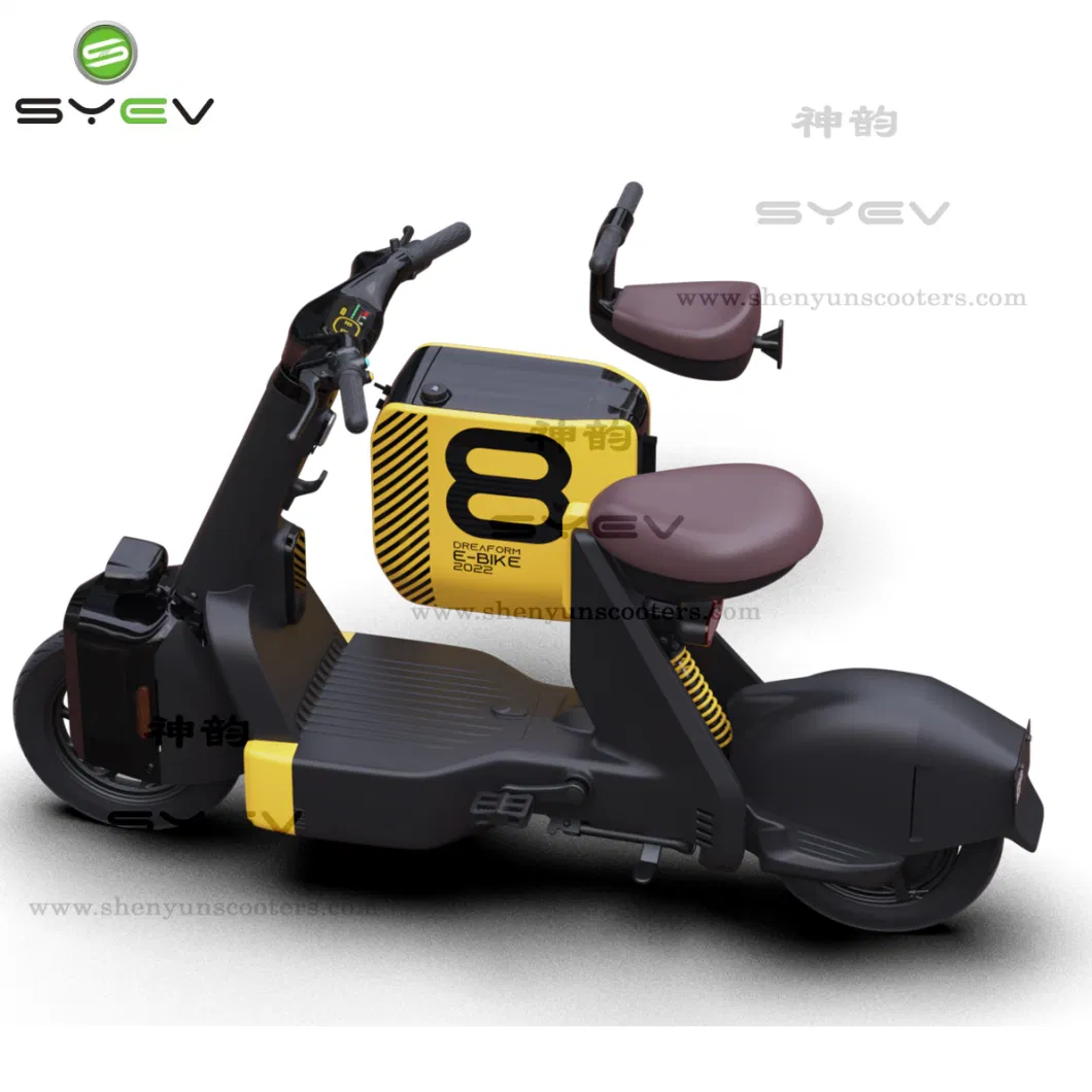 Syev Chinese Factory Price Lithium Rechargeable Battery Bicycle E Moped Electric Scooters for Adults