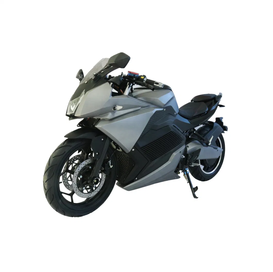 Hot Sale Motorcycle Silver-Black Electric Bike (2000W-5000W) 72V/60ah