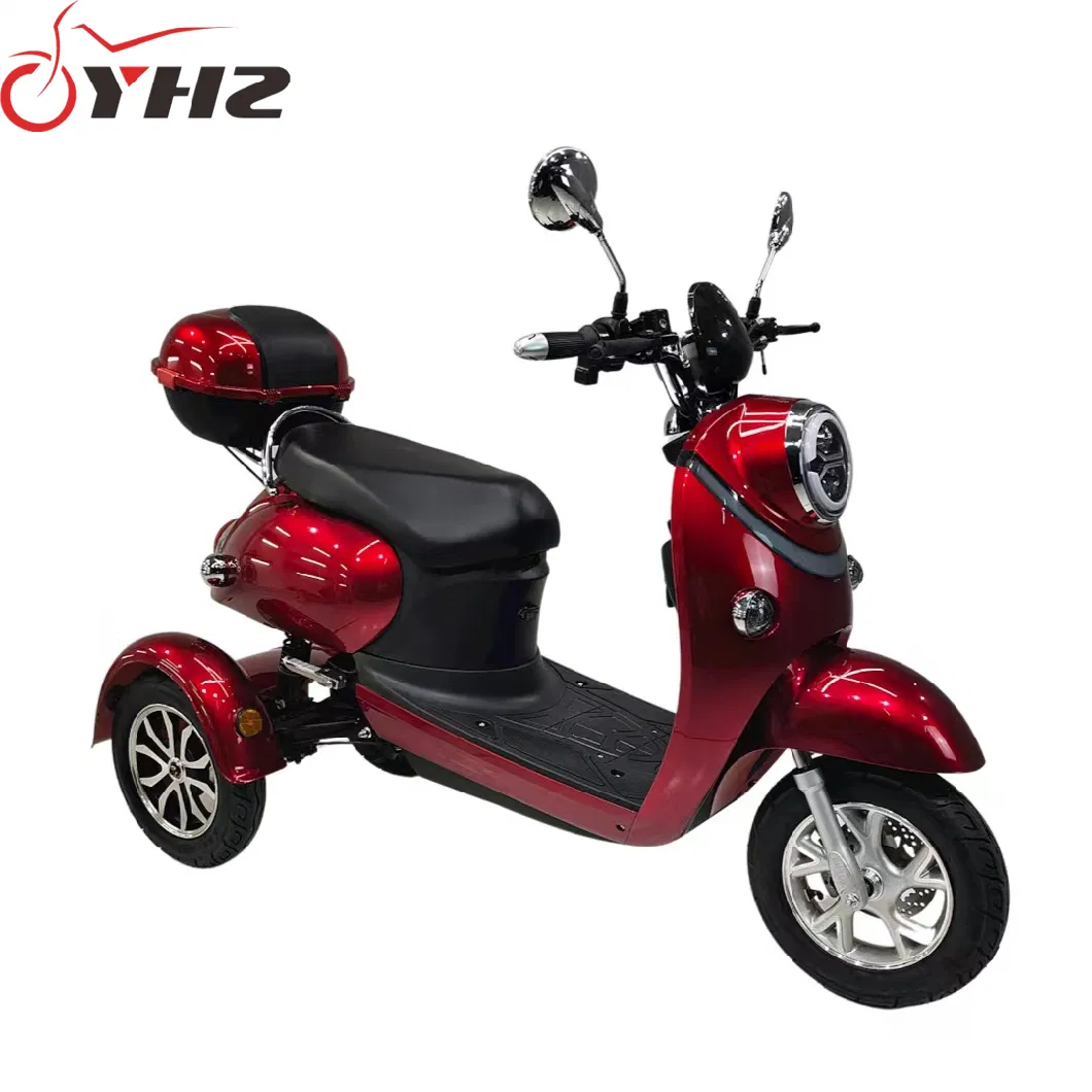 The Elderly Diabled Economical Electric Scooter 650W Three Wheels Bike with Box
