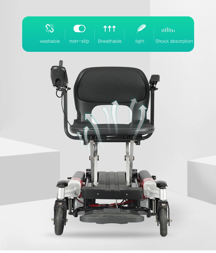 Outdoor Scooter Electric Mobility Handicapped Folding Power Wheelchair