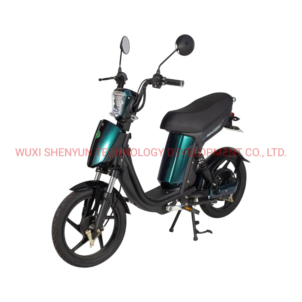 Shenyun 48V 350W Big Power Adults Electric Scooter with Pedals CE Certification